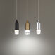 Action LED 2.38 inch Aged Brass Mini Pendant Ceiling Light, dweLED