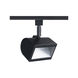 Wall Wash 1 Light 120 Black Track Head Ceiling Light in 3500K