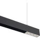 Ventrix 1 Light 48 White Track Fixtures Ceiling Light