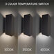 Summit Outdoor Wall Light in 4000K, dweLED
