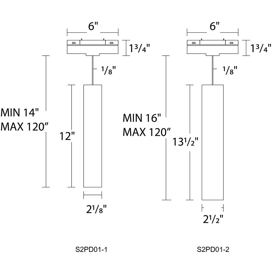 Ventrix 1 Light 48 Black Track Fixtures Ceiling Light
