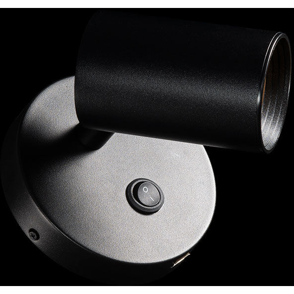 Kepler Reading Light Wall Light in Black, dweLED