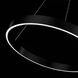 Sirius LED 24 inch Black Pendant Ceiling Light, dweLED