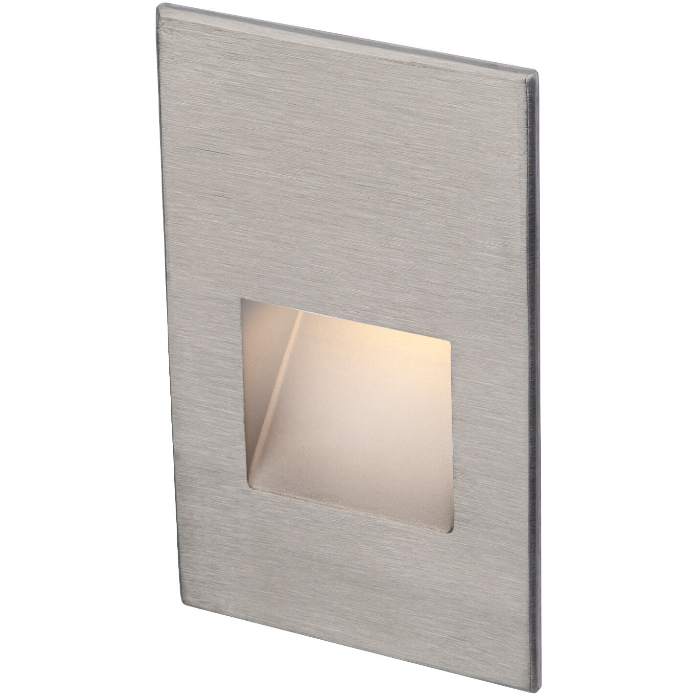 Tyler 120 3.8 watt Stainless Steel Step and Wall Lighting in White, WAC Lighting