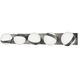 Tripoli LED 7 inch Brushed Nickel Bath Vanity & Wall Light in 3500K, dweLED