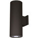 Tube Arch Sconce Wall Light in Ultra Narrow, 85, 3500K, Bronze, Towards Wall