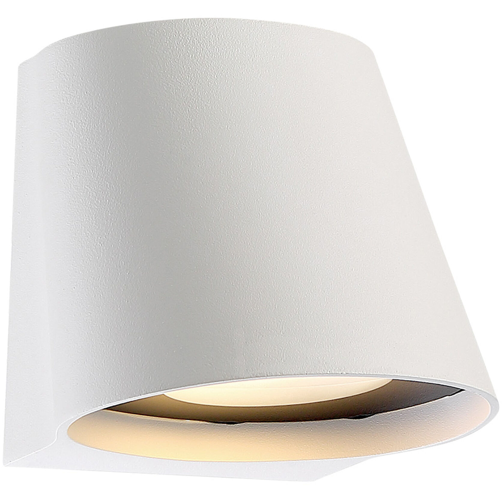 Mod LED 5.25 inch White Outdoor Wall Light, dweLED