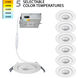 Lotos LED White Complete Kit Recessed Lighting