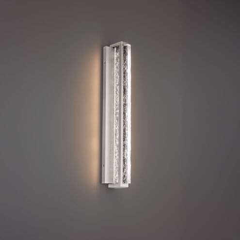 Skate LED 4.5 inch Brushed Nickel Bath Vanity & Wall Light in 3500K, dweLED