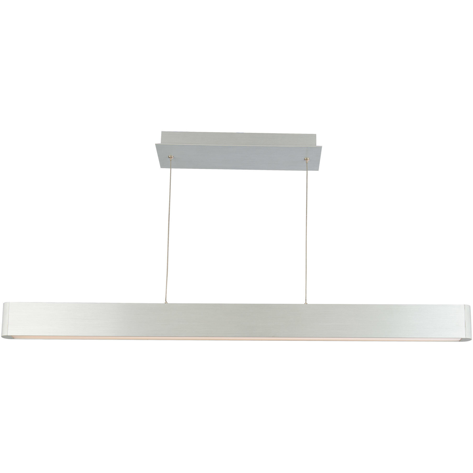 Volo LED 1.5 inch Brushed Aluminum Pendant Ceiling Light, dweLED