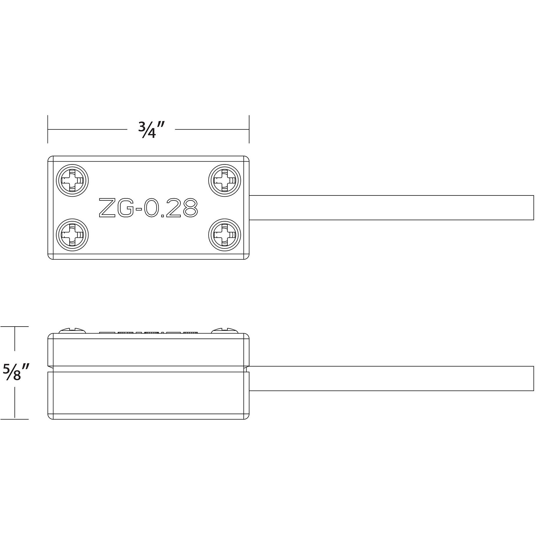 InvisiLED White Wiring Box