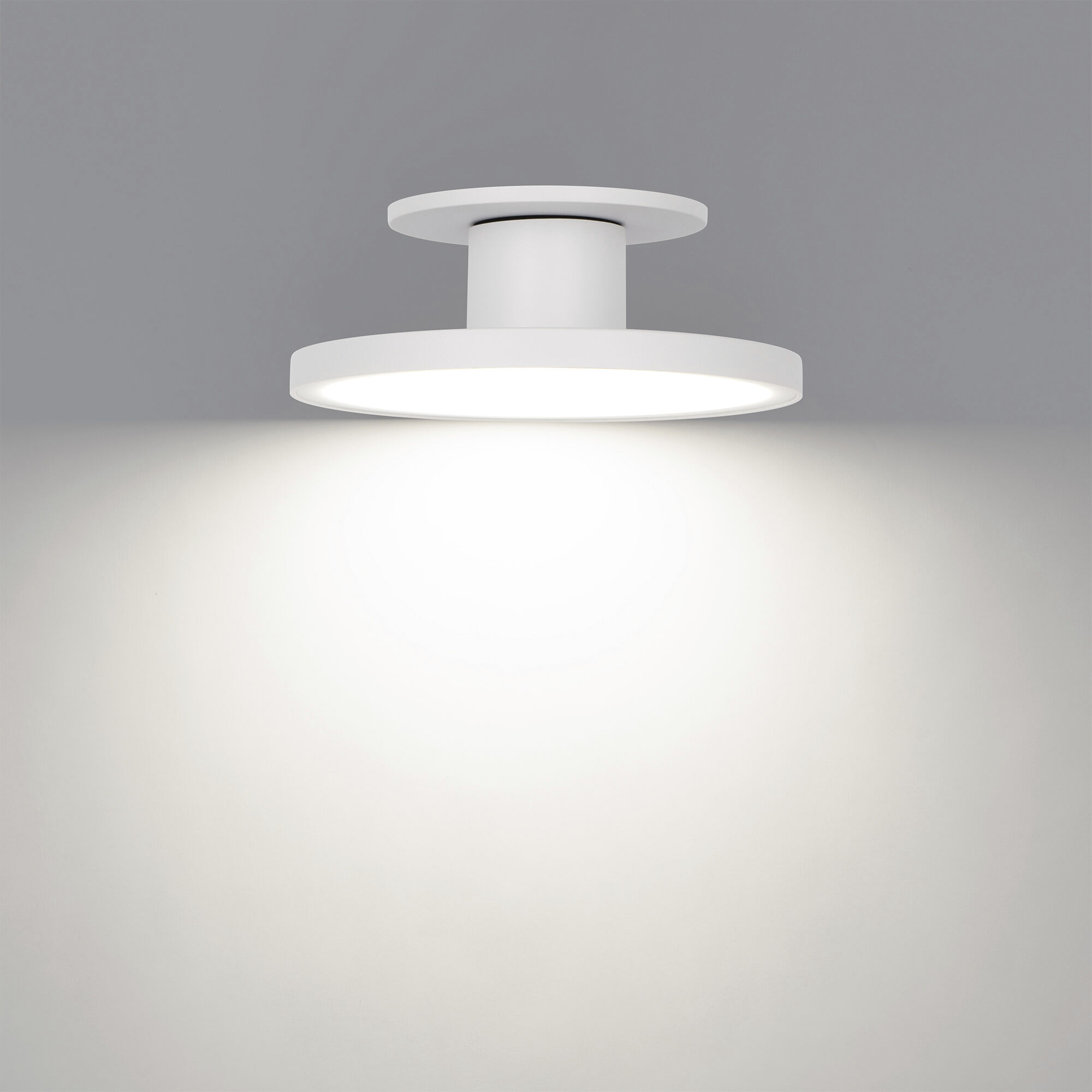 Twist-N-Lite LED 8 inch White Semi-Flush Mount Ceiling Light, WAC Limited