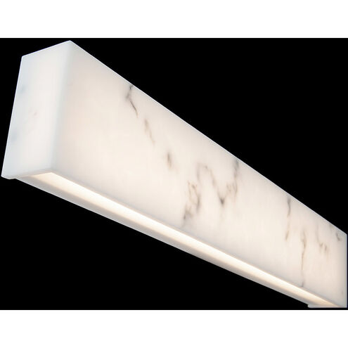Museo LED 18 inch White Bath Vanity & Wall Light, dweLED