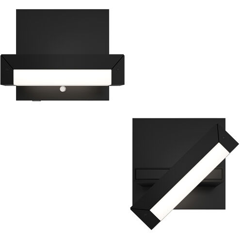 Mantel Reading Light Wall Light in Black, dweLED