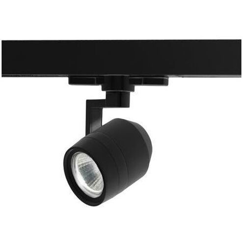 Paloma 1 Light 277 Black Track Head Ceiling Light in Spot, 90, 3000K