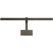 Uptown 16.00 watt 25 inch Black Picture Light Wall Light, dweLED