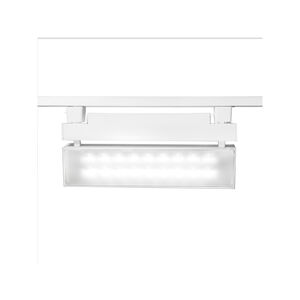 Wall Wash 1 Light 120 White Track Head Ceiling Light in 2700K