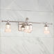 Rondelle LED 24 inch Polished Nickel Bath Vanity & Wall Light, dweLED