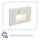 WAC 120V Step Light Anti Microbial LED 1.5 inch White ADA Step and Wall Light in Amber, WAC Lighting