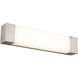 Darcy LED 24 inch Brushed Nickel Bath Vanity & Wall Light, dweLED