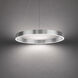 Sirius LED 18 inch Brushed Aluminum Pendant Ceiling Light, dweLED