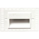 WAC 120V Invisible Trim Step Light LED 1.75 inch White ADA Step and Wall Light in 2700K Warm LED, WAC Lighting