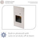 WAC 120V Step Light LED 1.5 inch Stainless Steel ADA Step and Wall Light in 3000K Warm White LED, WAC Lighting