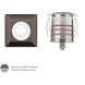 Tyler 12 4 watt Stainless Steel Coated in Bronze Path Lighting in 3000K, Bronzed Stainless Steel, WAC Landscape
