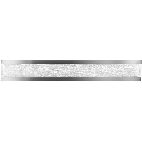 Repose LED 37 inch Aluminum Bath Vanity & Wall Light, dweLED