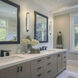 Boulevard LED 24 inch Brushed Nickel Bath Vanity & Wall Light in 3000K, dweLED