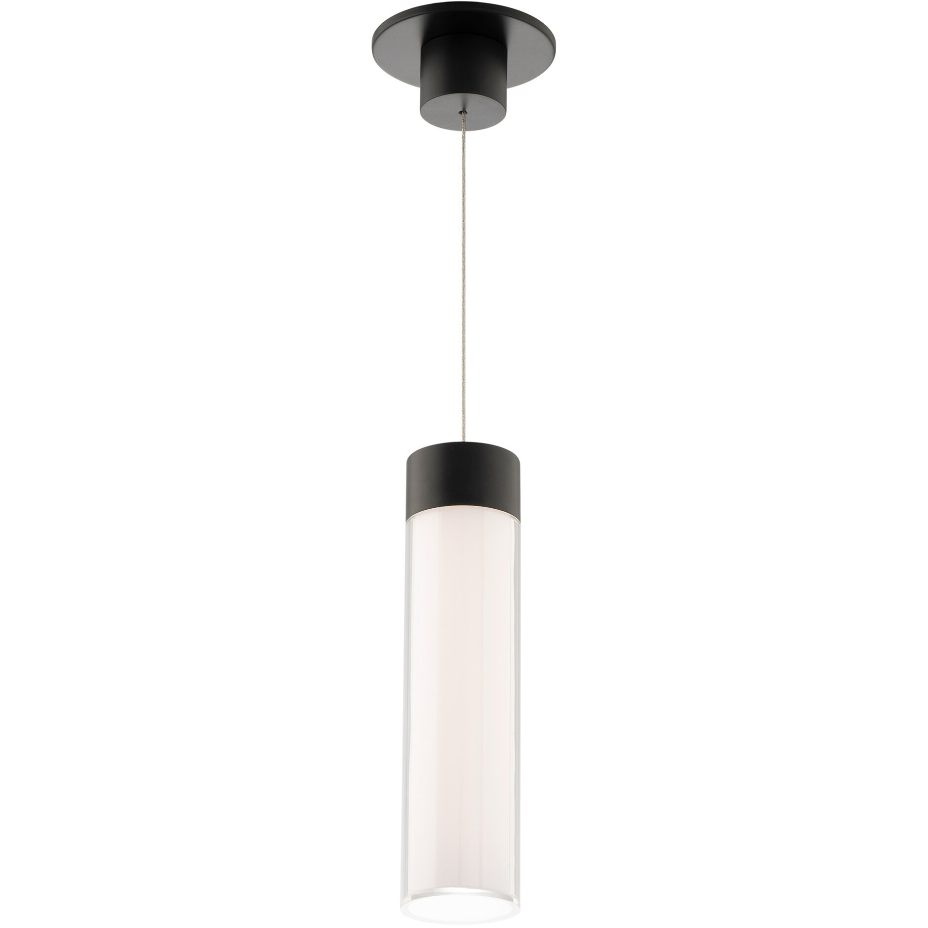 Twist-N-Lite LED 3 inch Black Mini-Pendant Ceiling Light, WAC Limited