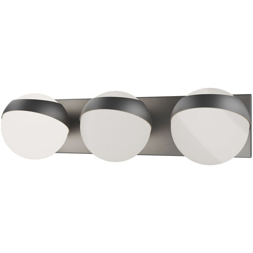 Tripoli LED 20 inch Brushed Nickel Bath Vanity & Wall Light in 3500K, dweLED