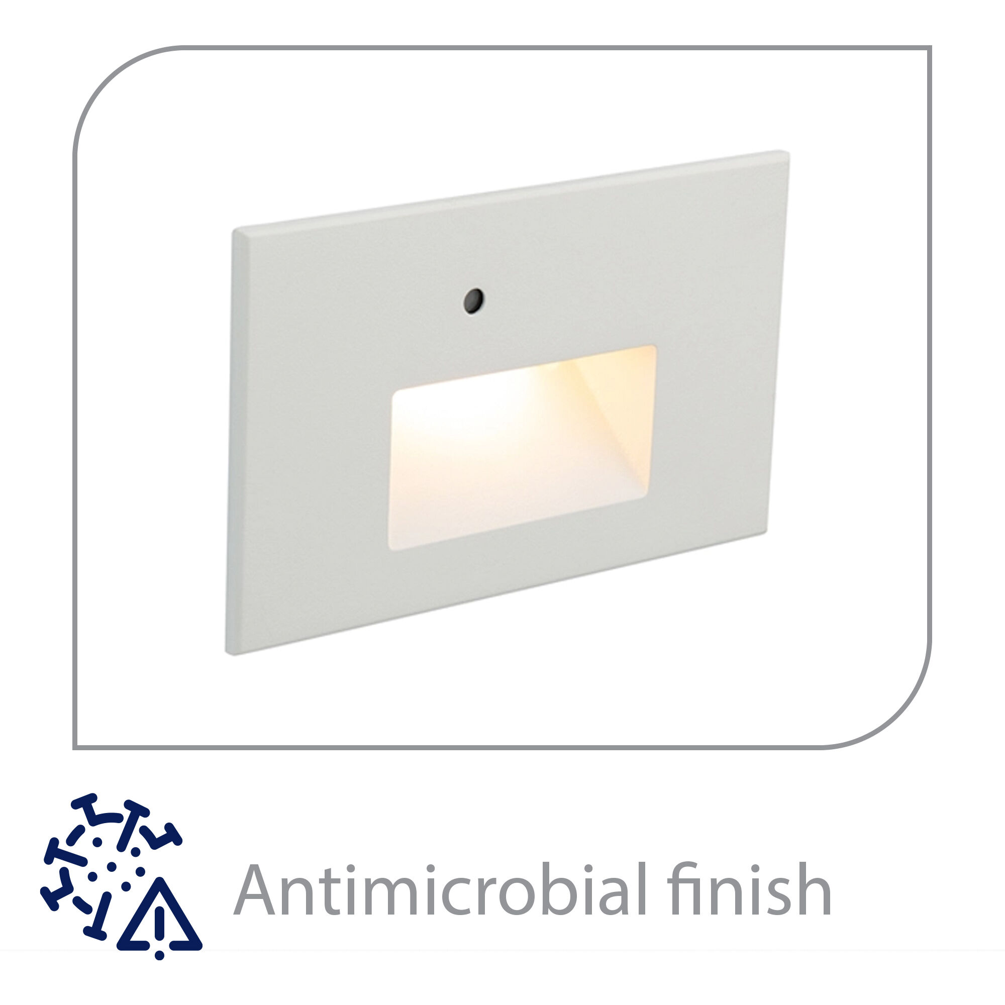 Tyler 120 3.8 watt White Step and Wall Lighting in Amber, WAC Lighting