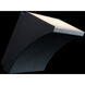 Cornice Wall Sconce Wall Light in 3000K, Black, dweLED