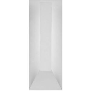 Uno LED 15 inch White Outdoor Wall Light, dweLED