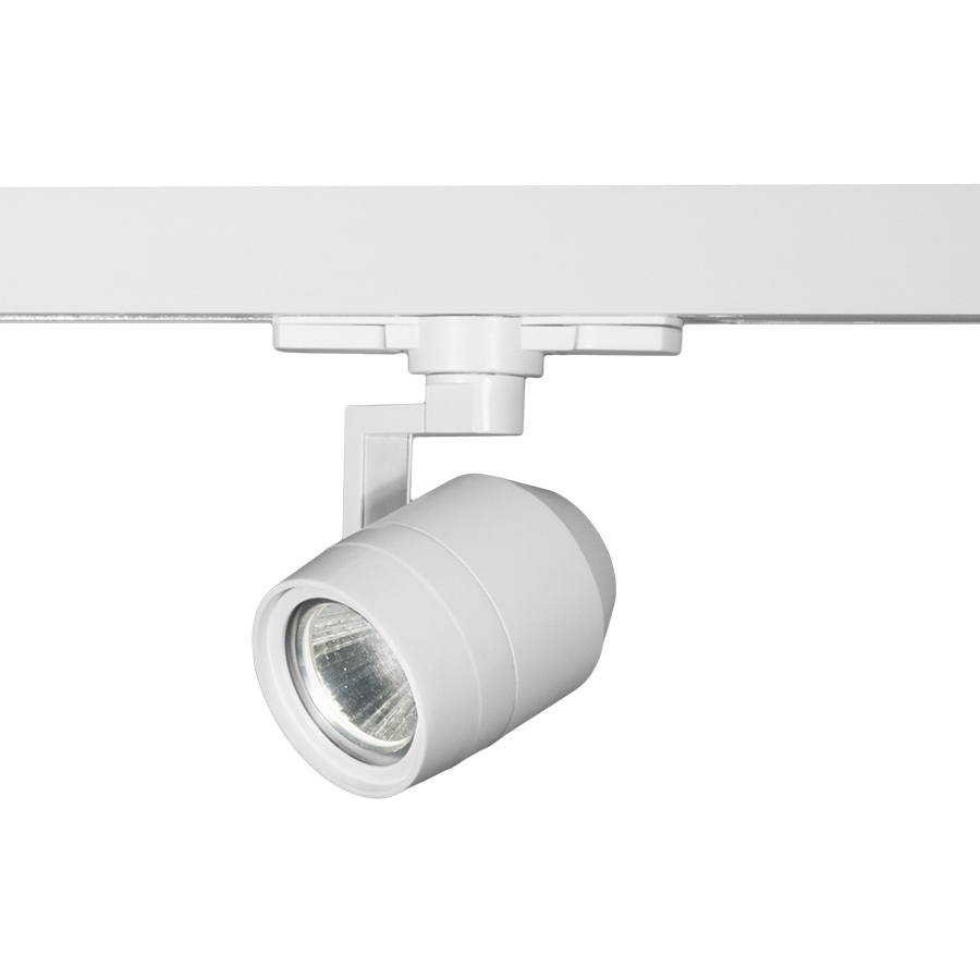 Paloma 1 Light 277 White Track Accessory Ceiling Light in 3500K