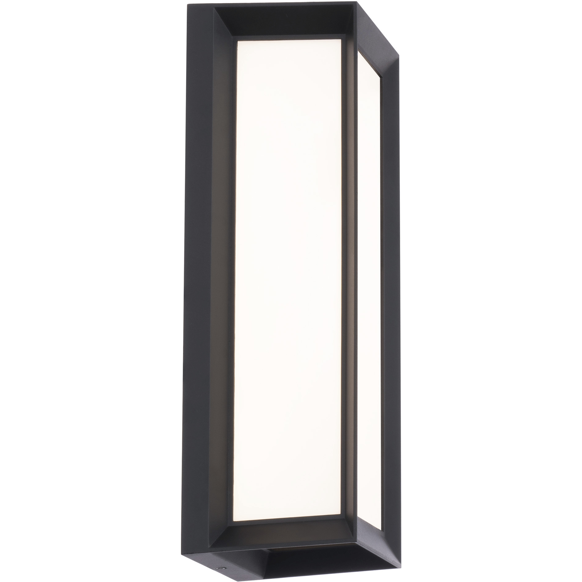 WAC Lighting WS-W39316-BK Argo LED 16 inch Black Outdoor Wall