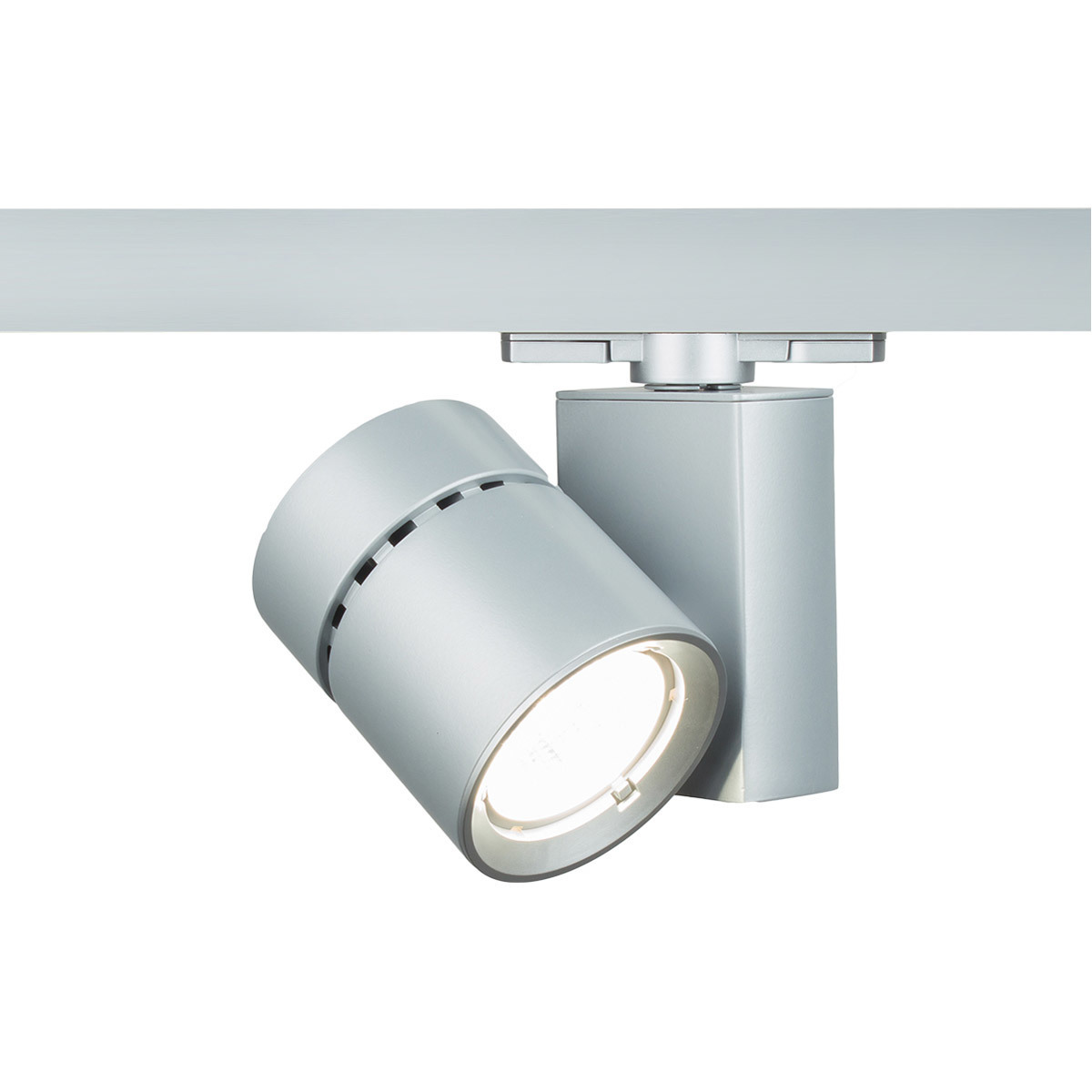 Exterminator II 1 Light 277 Platinum Track Head Ceiling Light in 4000K, 85, 55 Degrees