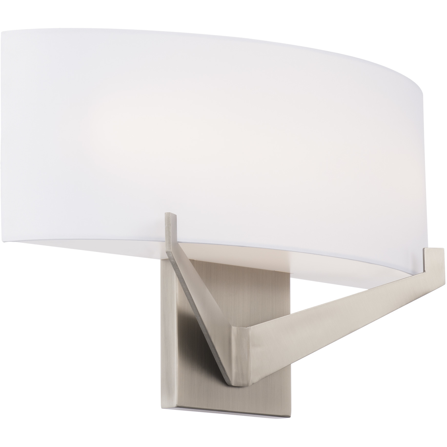 Fitzgerald Wall Sconce Wall Light in 2700K, Brushed Nickel, dweLED