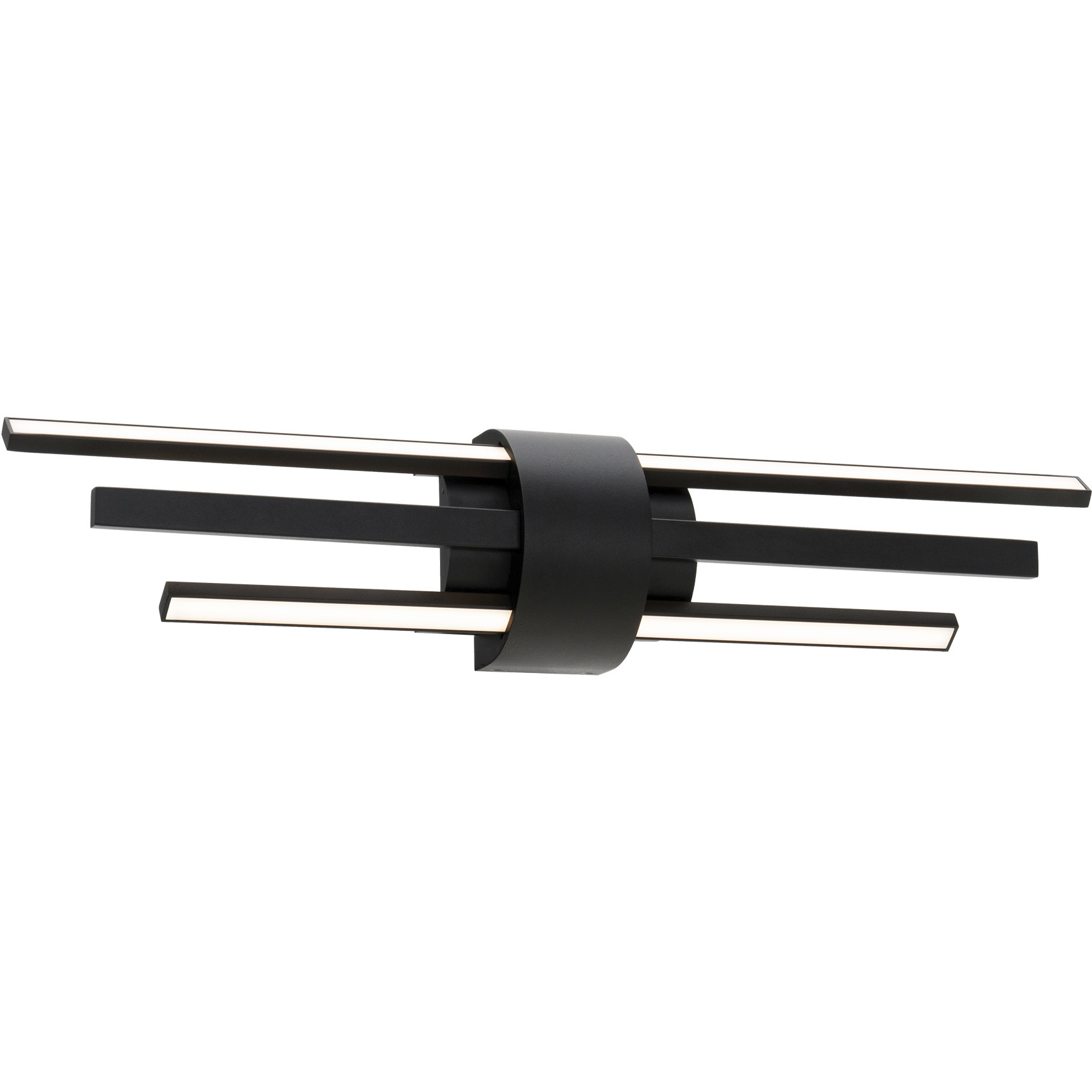 Melody LED 22 inch Black Bath Vanity & Wall Light, dweLED