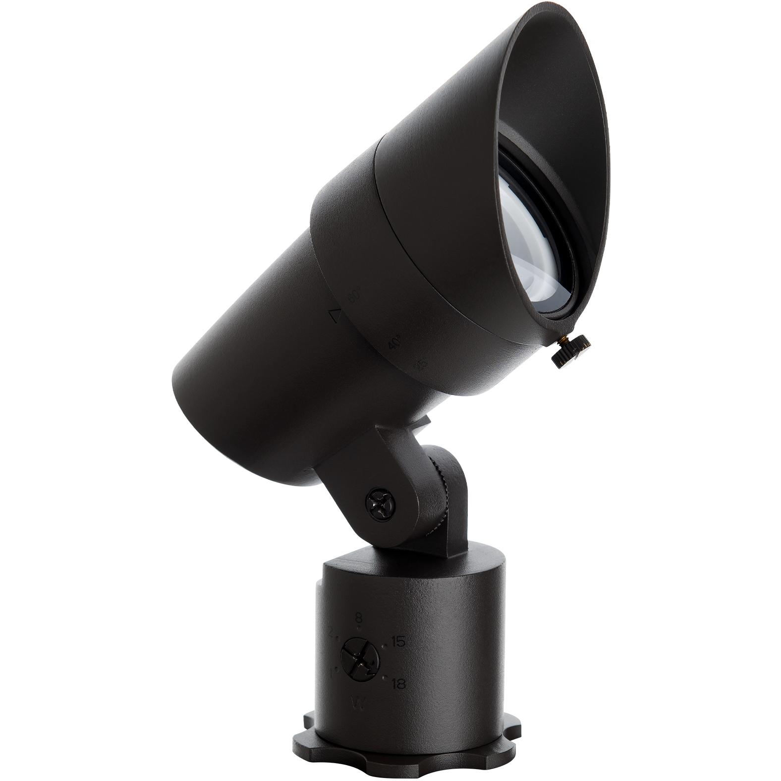 WAC 12V Accent Light Black Low Voltage Accent Light in 4000K White LED, WAC Landscape