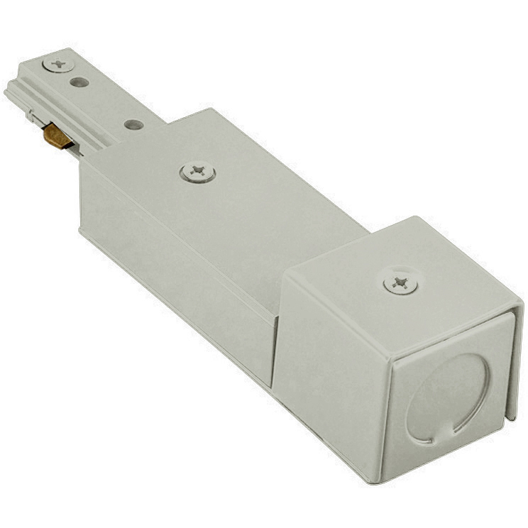 H Track 120 Brushed Nickel Track Component Ceiling Light, WAC Limited