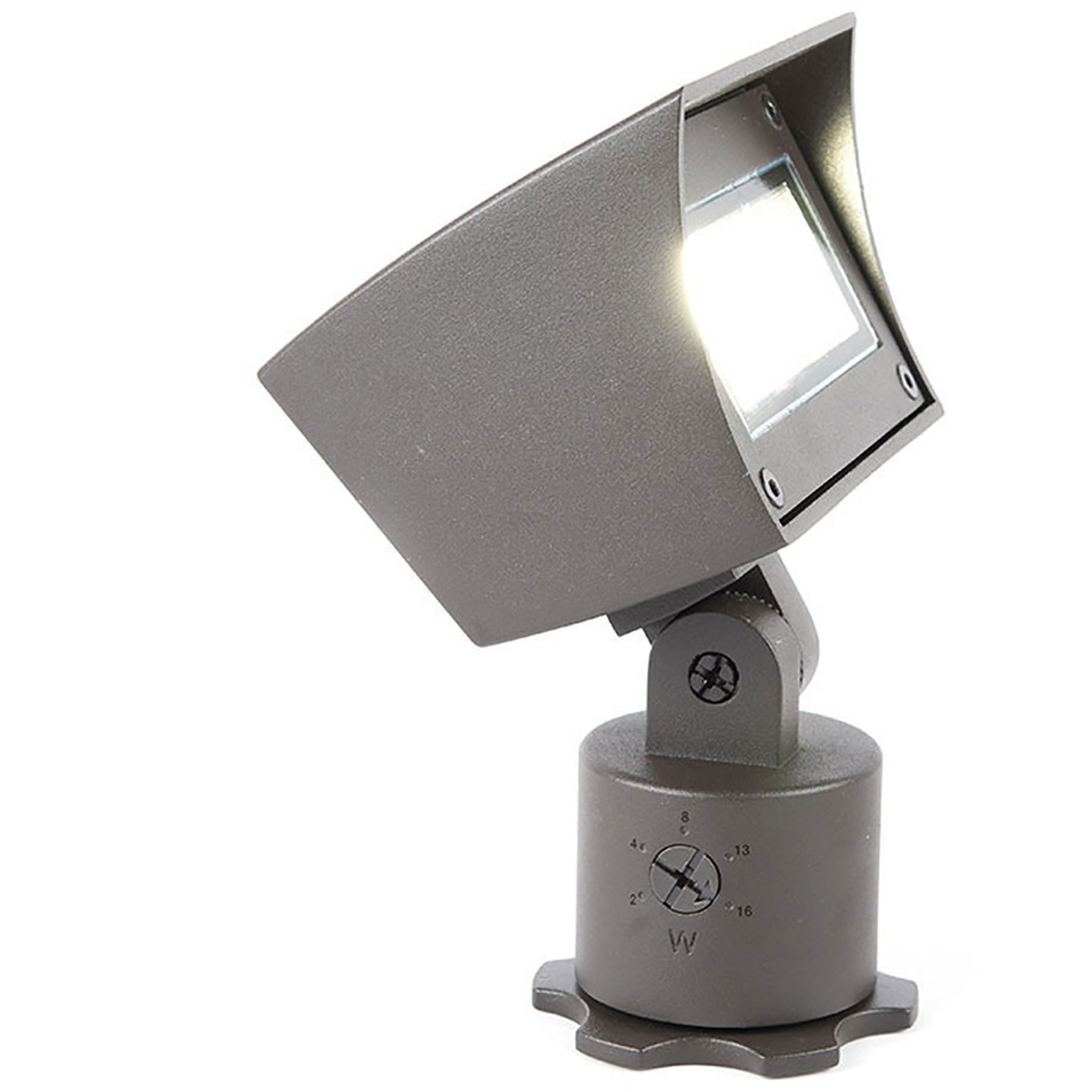 WAC 120V Wall Wash LED Solid Brass Coated in Bronze Wall Wash, WAC Landscape
