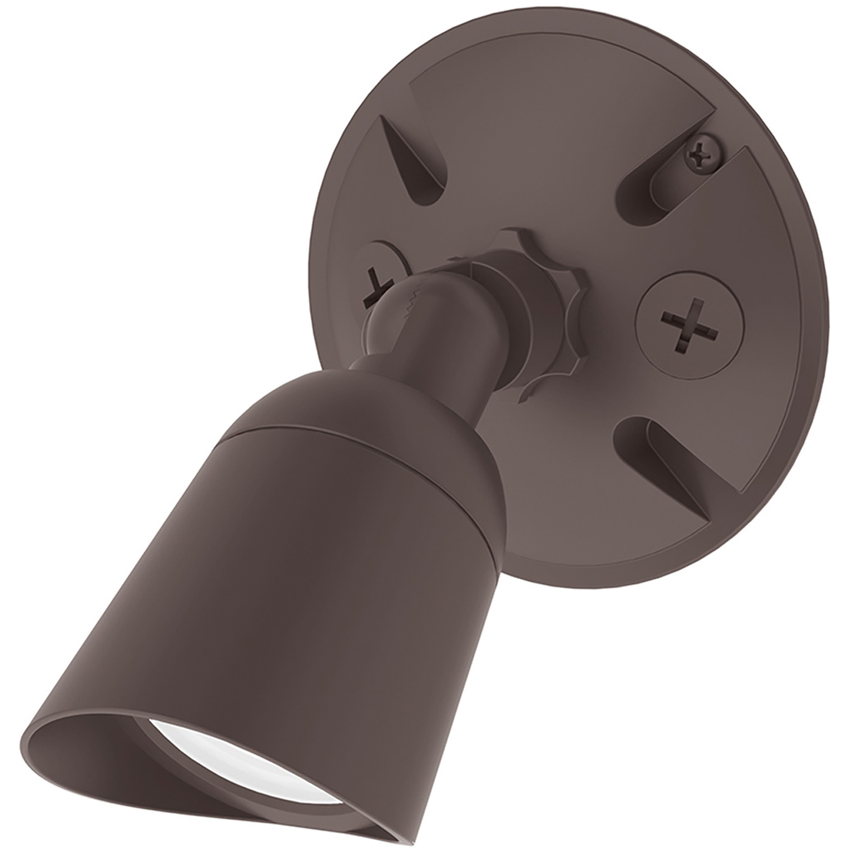 Endurance LED 6.75 inch Bronze Outdoor Wall Lighting in 5000K, WAC Limited