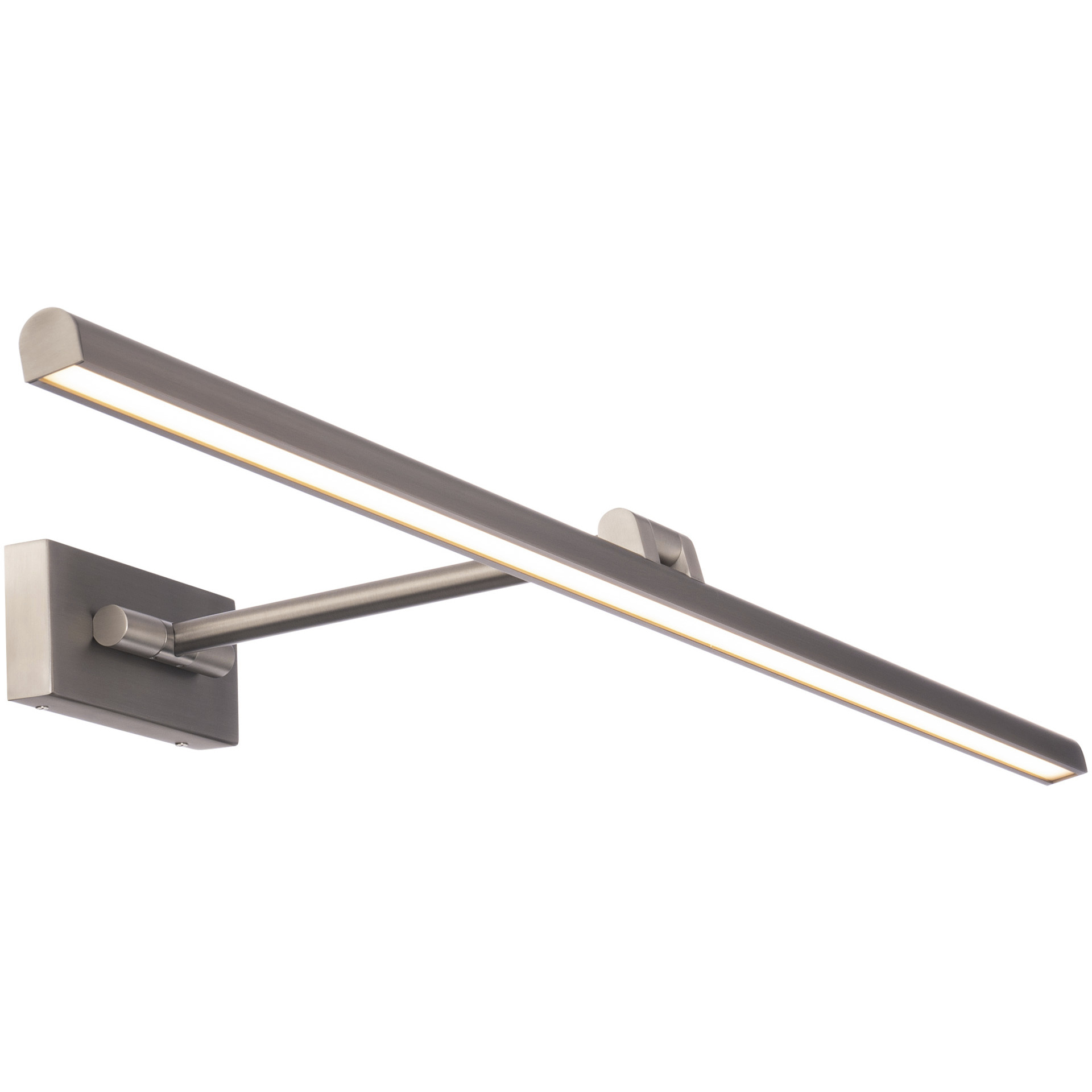 Reed 29.80 watt 42 inch Brushed Nickel Picture Light Wall Light, dweLED