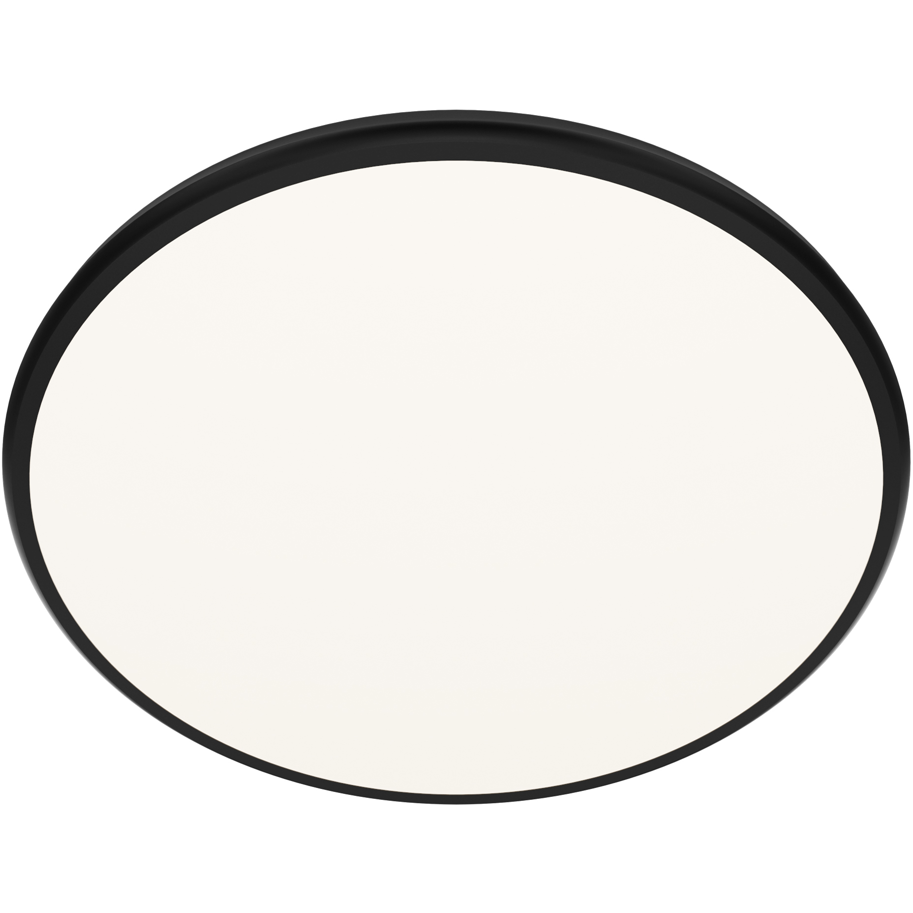 Parthenon LED 22 inch Black Flush Mount Ceiling Light in 3500K, dweLED