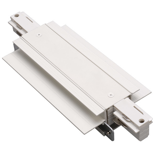 Recessed I Connecter 120 White Track Accessory Ceiling Light