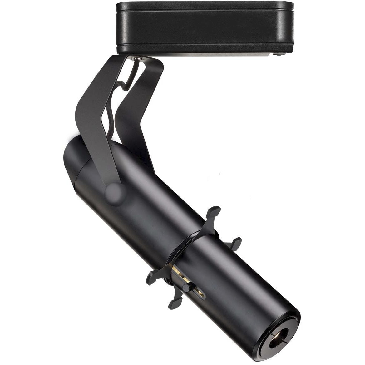 Framing Projector 1 Light 120 Black J Track Fixture Ceiling Light in 4000K
