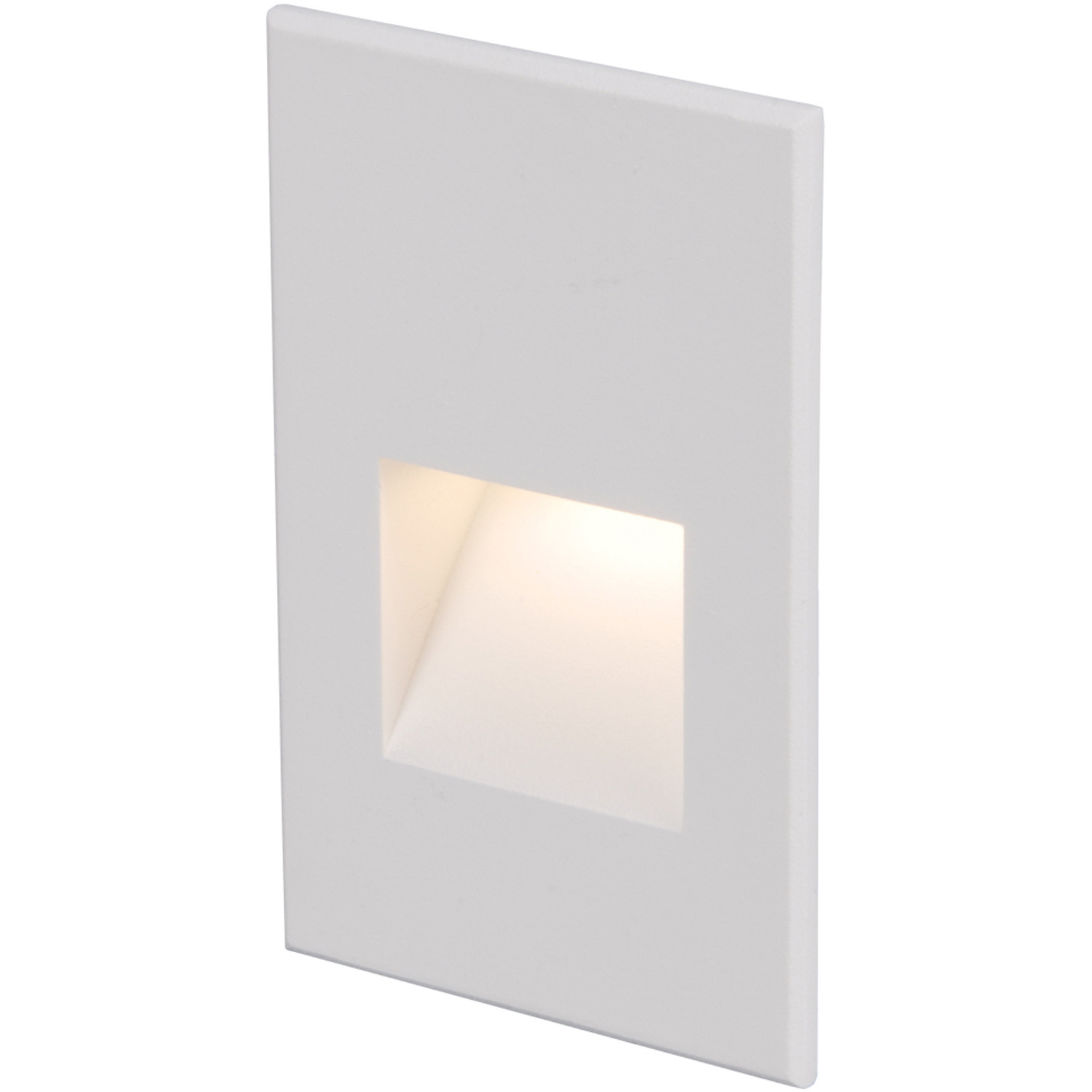 WAC 12V Step Light LED 3 inch White ADA Step and Wall Light in 2700K Warm LED, WAC Landscape