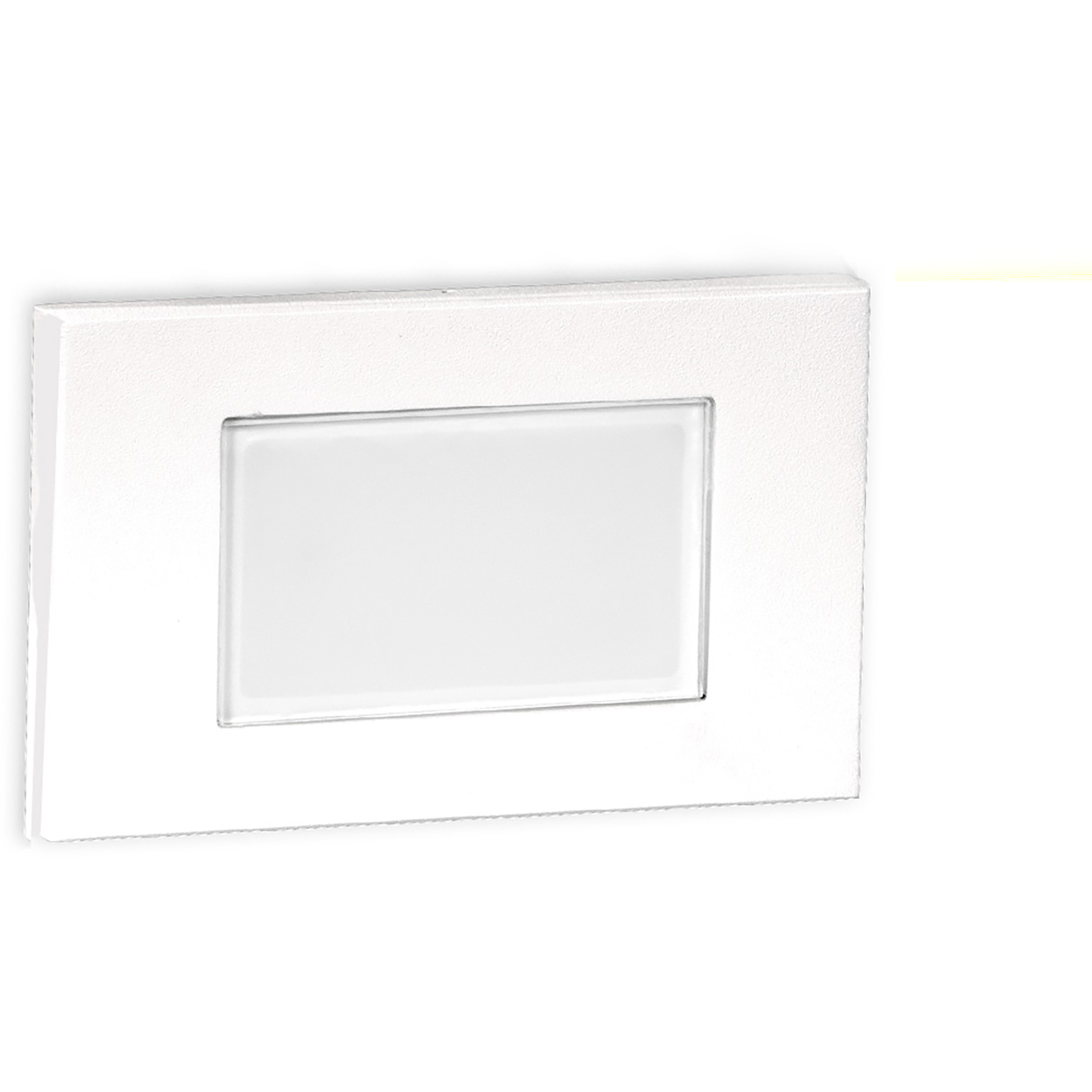 WAC 12V Step Light LED 1.5 inch White ADA Step and Wall Light in 3000K Warm White LED, WAC Landscape